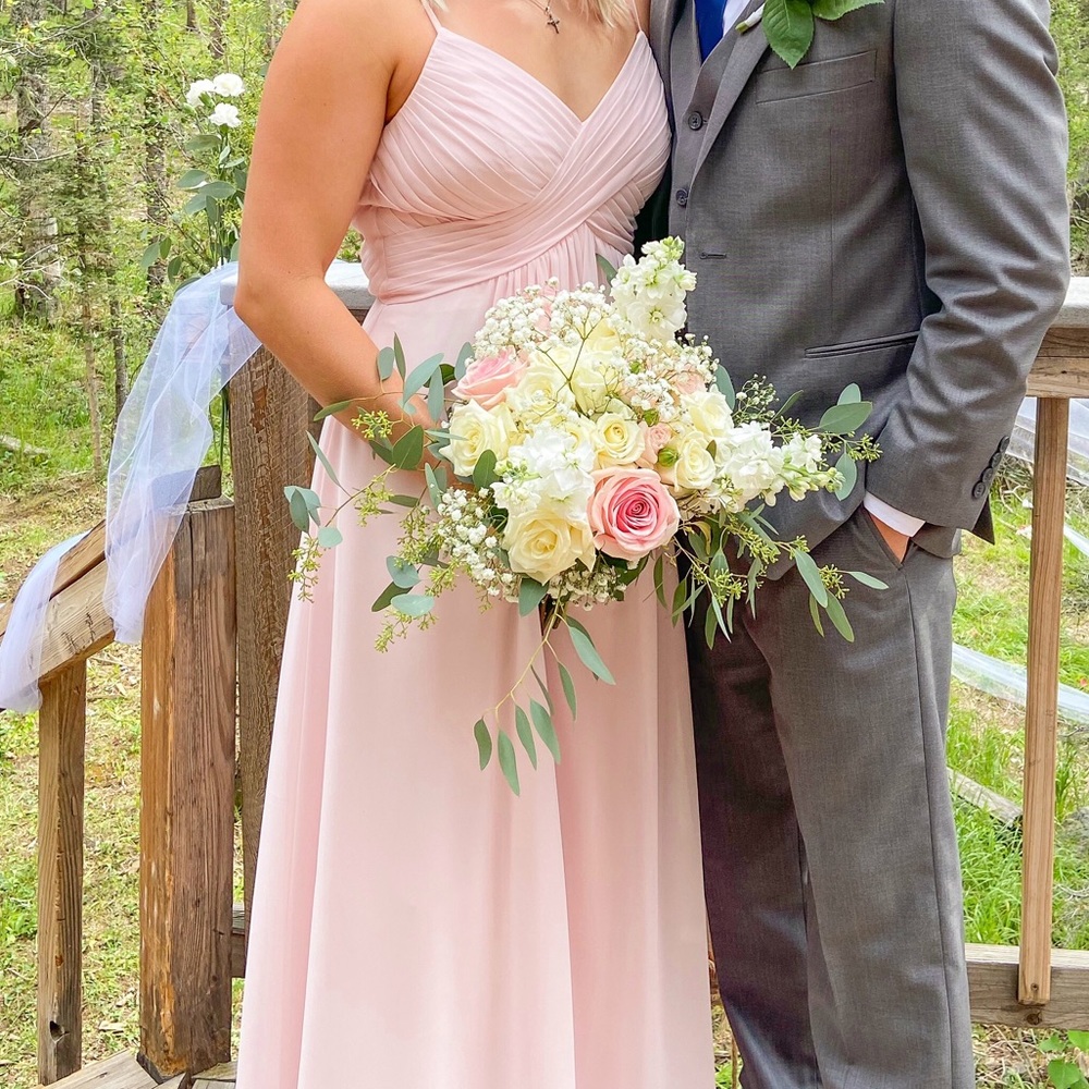 Azazie Shannon Dress I’m Blushing Pink